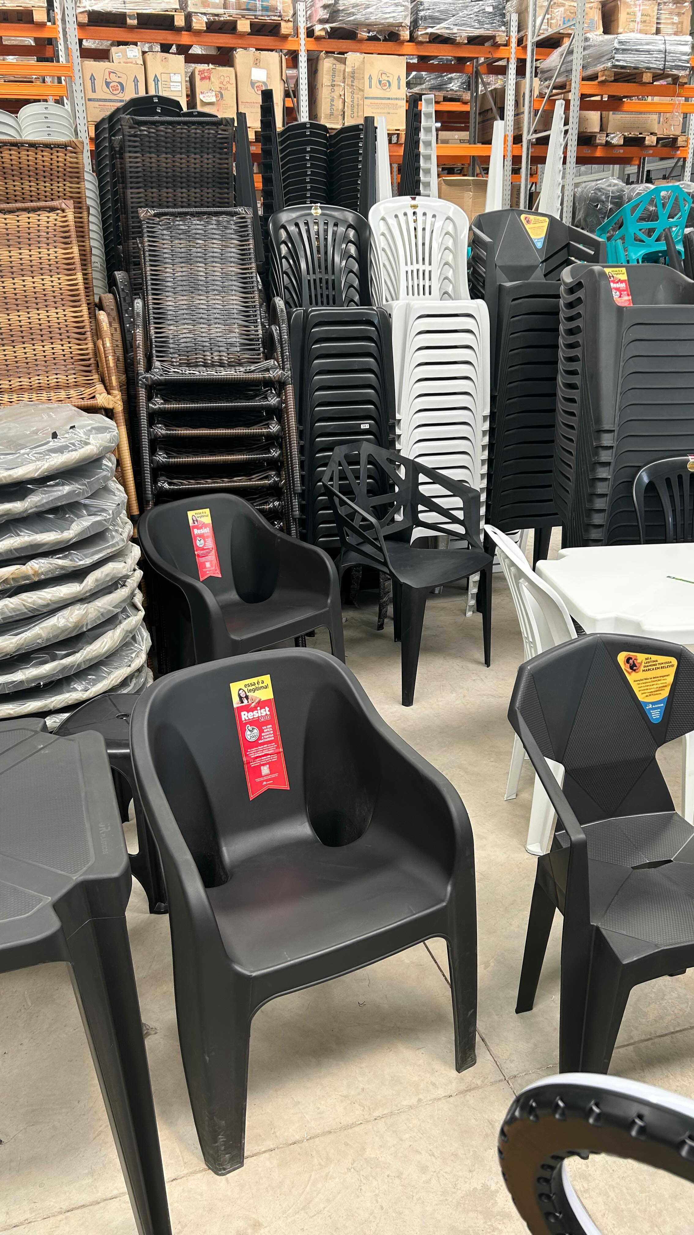 Cadeiras para uso comercial